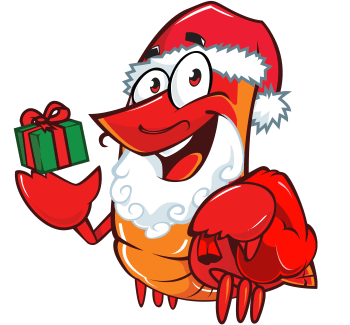 Alphonse the Crawfish - Christmas