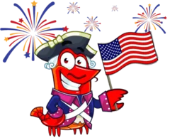 Alphonse the Crawfish - Independence Day