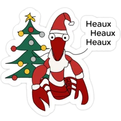 Alphonse the Crawfish - Santa