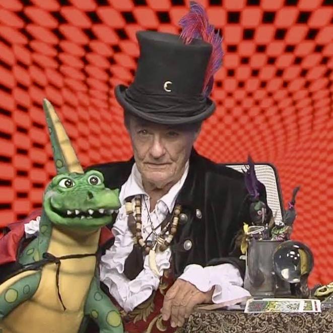 Ken Meaux comme The Great Boudini