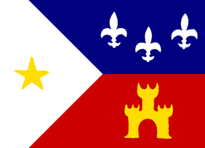 Drapeau acadien par Erotica Nicole Barton