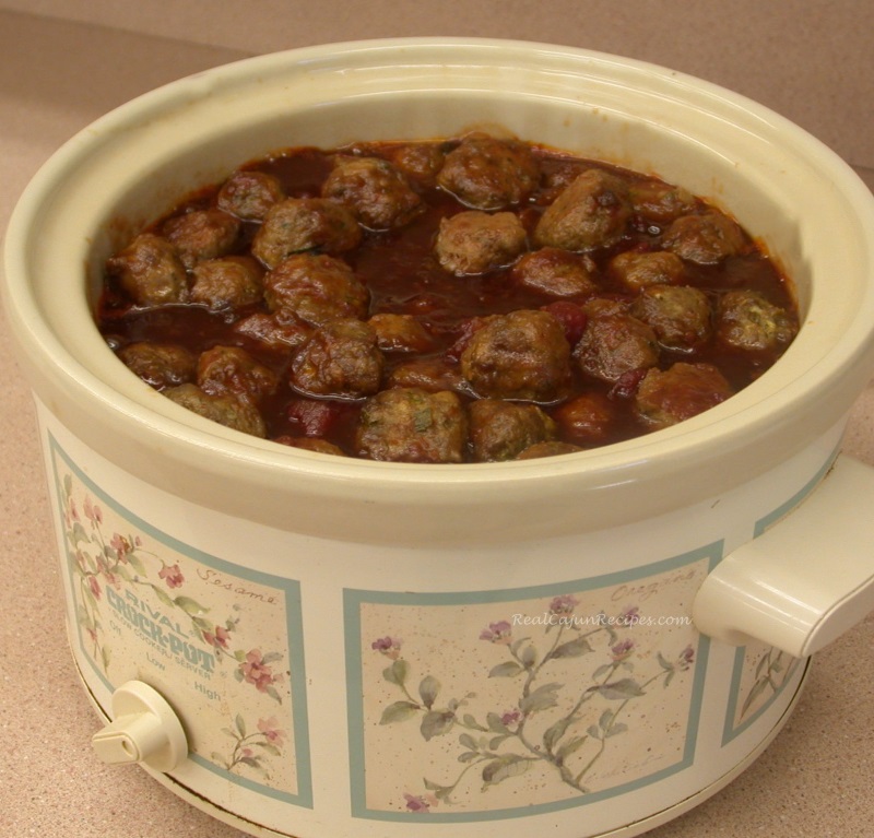 Meatballs with Grape Jelly Chili Sauce