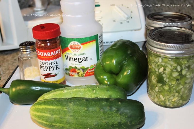 Loretta's Vegetable Chow Chow Relish