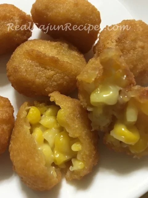 Corn Fritters - Corn Nuggets