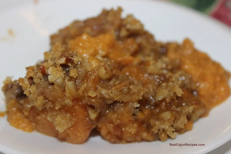 Sweet Potato Casserole II (Praline Topping)