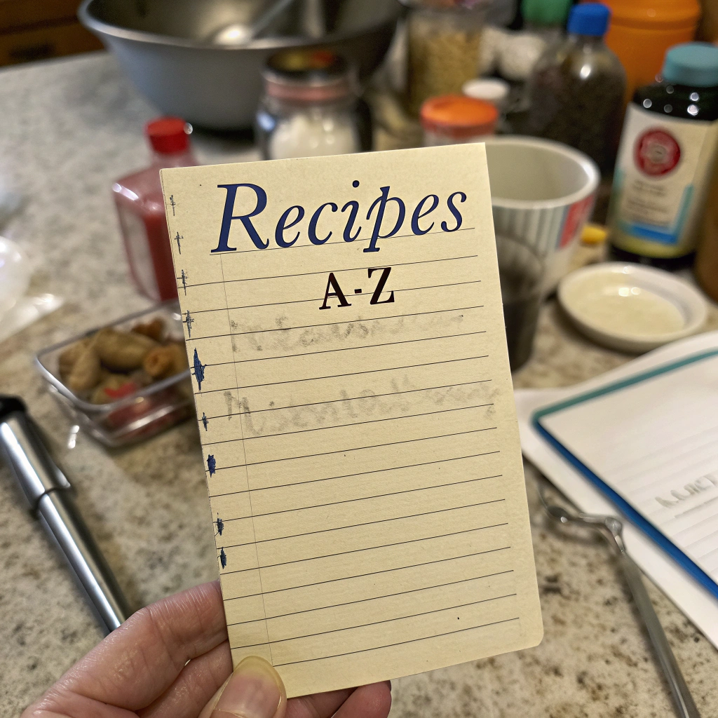 Recipes A-Z
