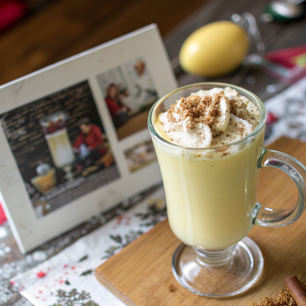 Amaretto Eggnog