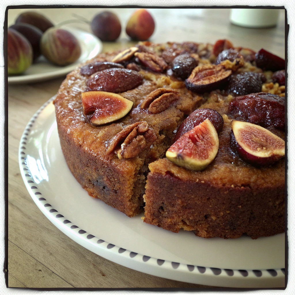Aunt Melina's Fig Cake