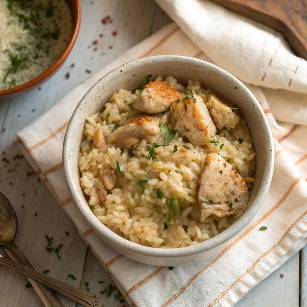 Baked Chicken and Rice