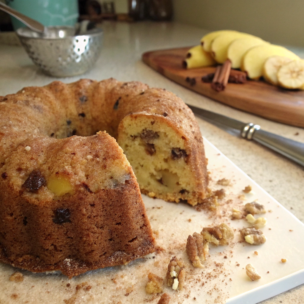Banana Pineapple Cake