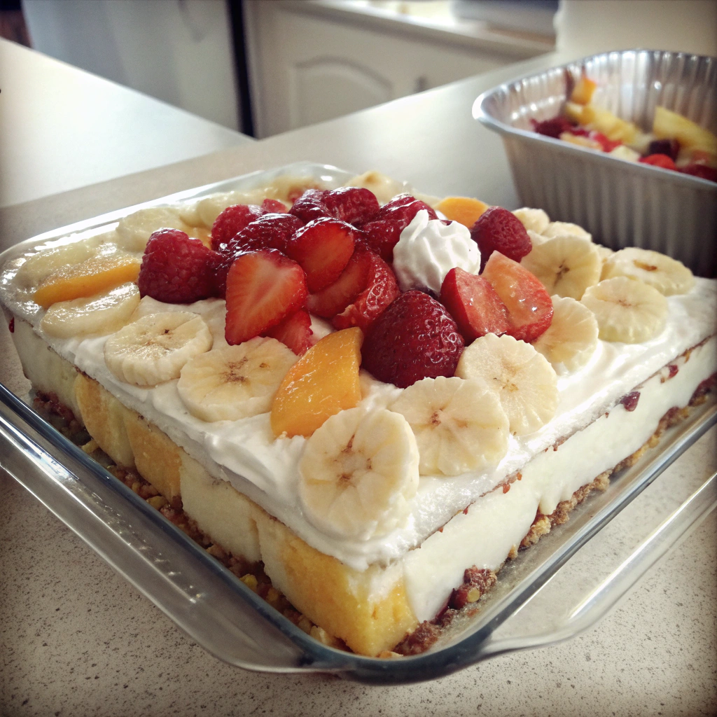 Banana Split Cake