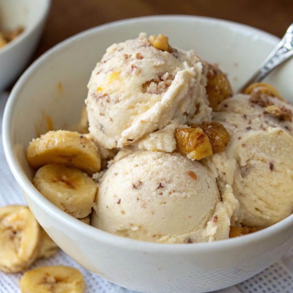 Bananas Foster Ice Cream