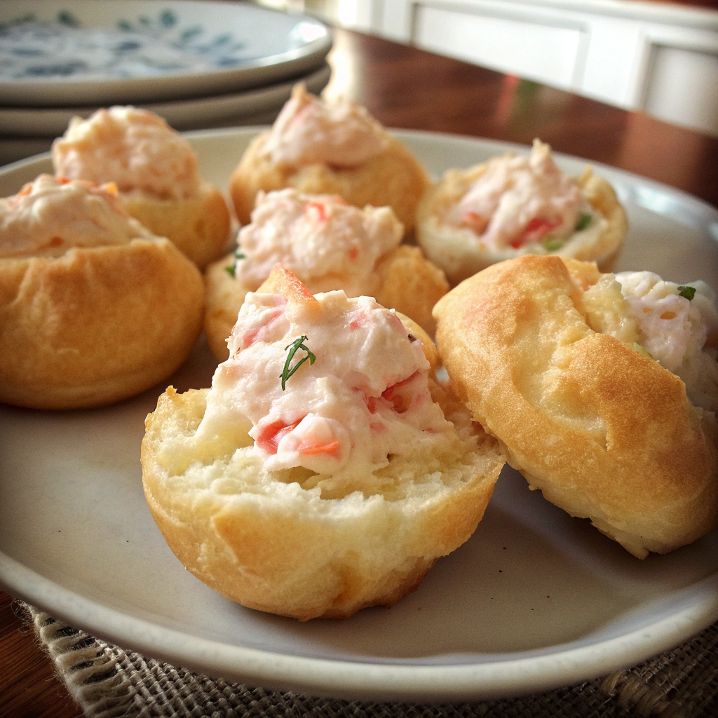 Beer Puffs for Dip Filling