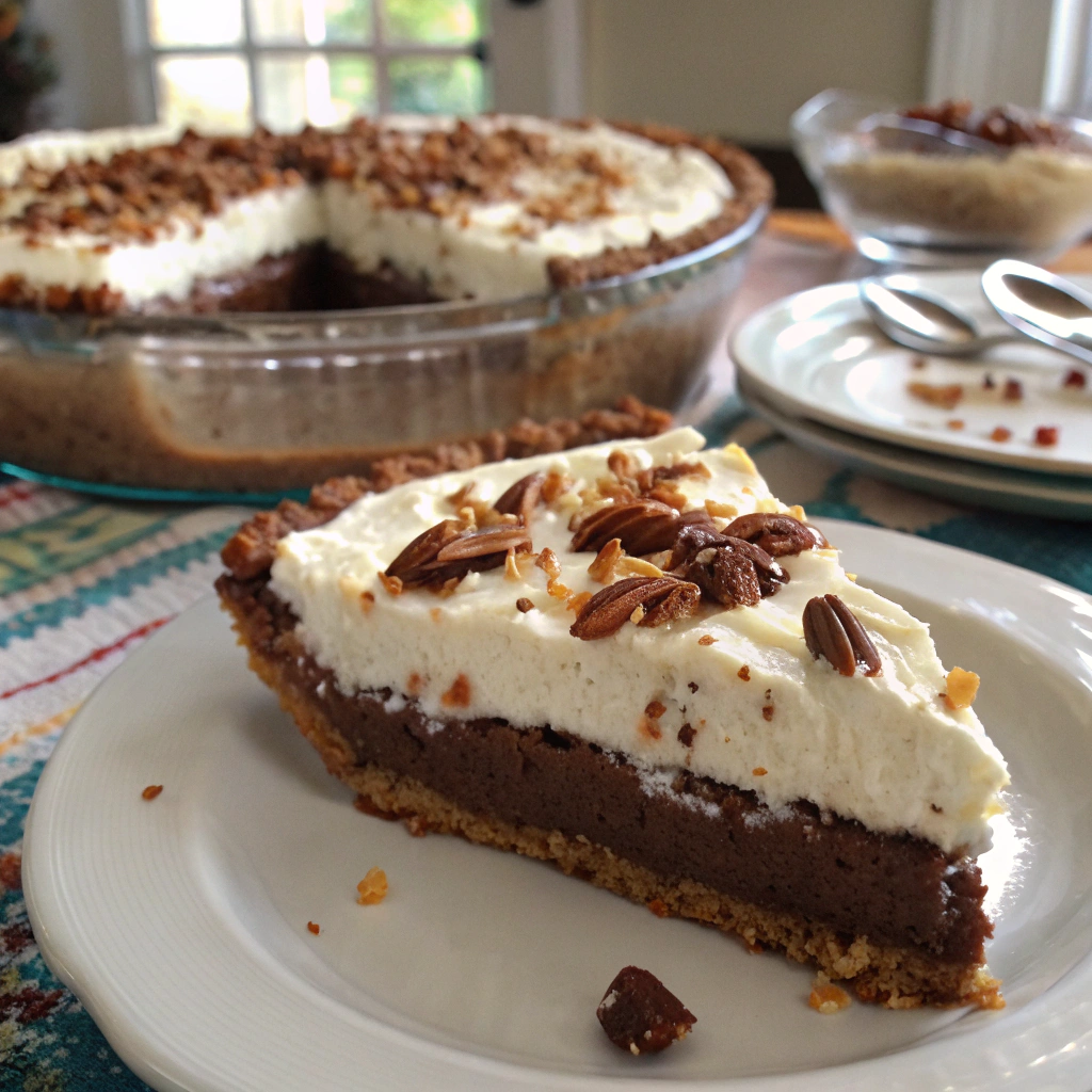 Blue Ribbon Dessert - Four Layer Delight - Mississippi Mud Pie or Bayou Goo