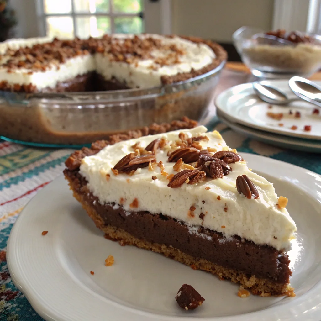 Blue Ribbon Dessert - Four Layer Delight - Mississippi Mud Pie or Bayou Goo