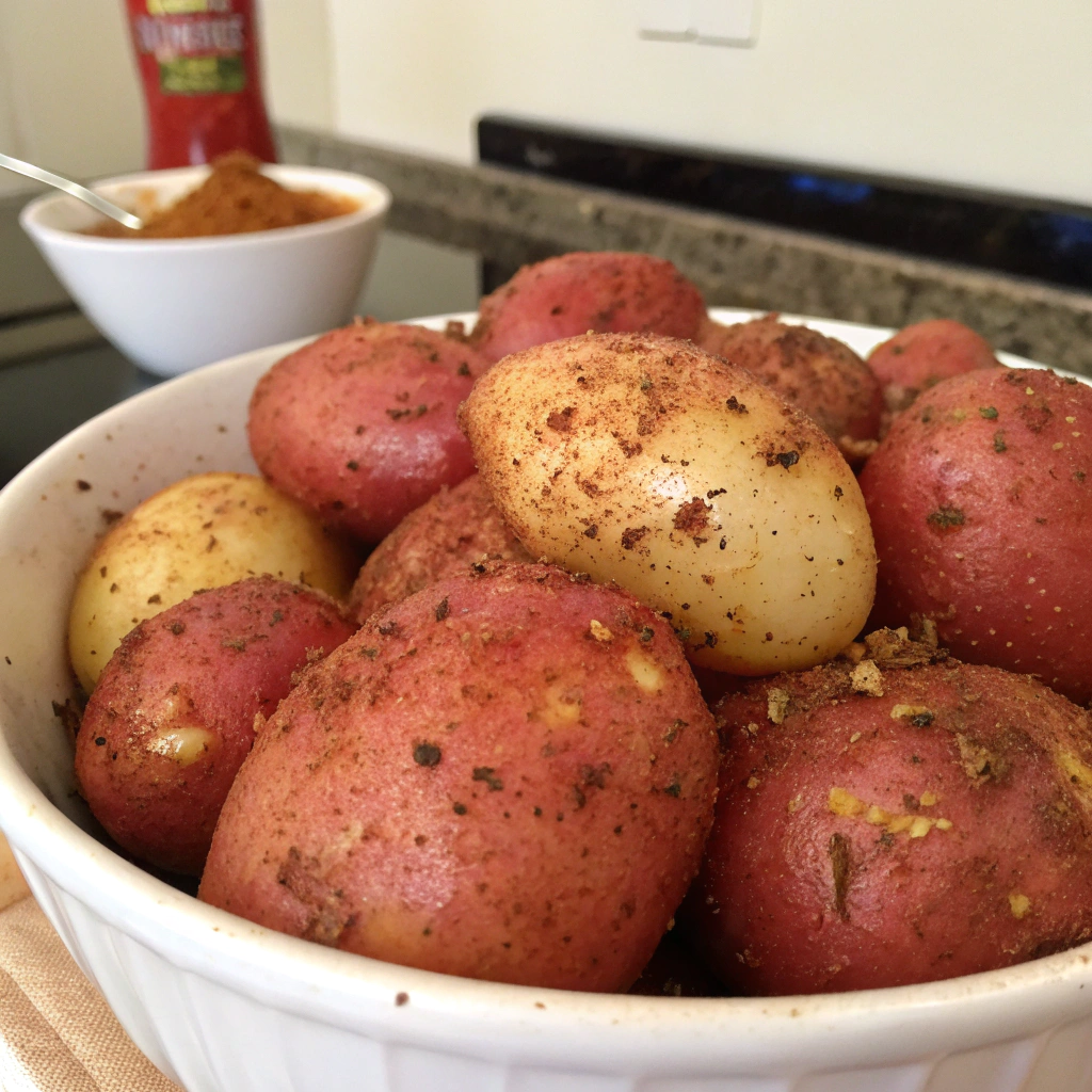 Boiled Cajun Potatoes