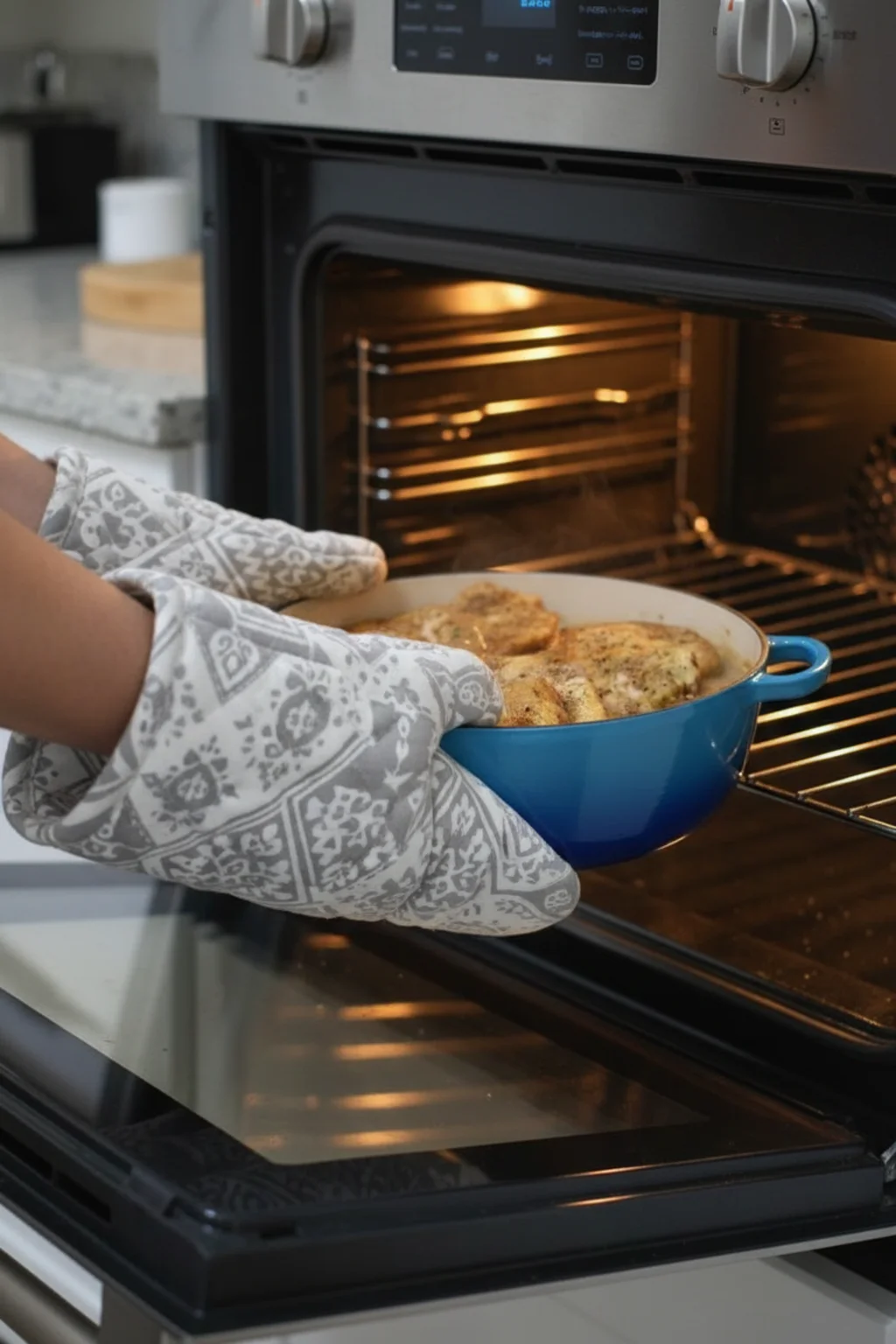 Bourbon Chicken via Oven