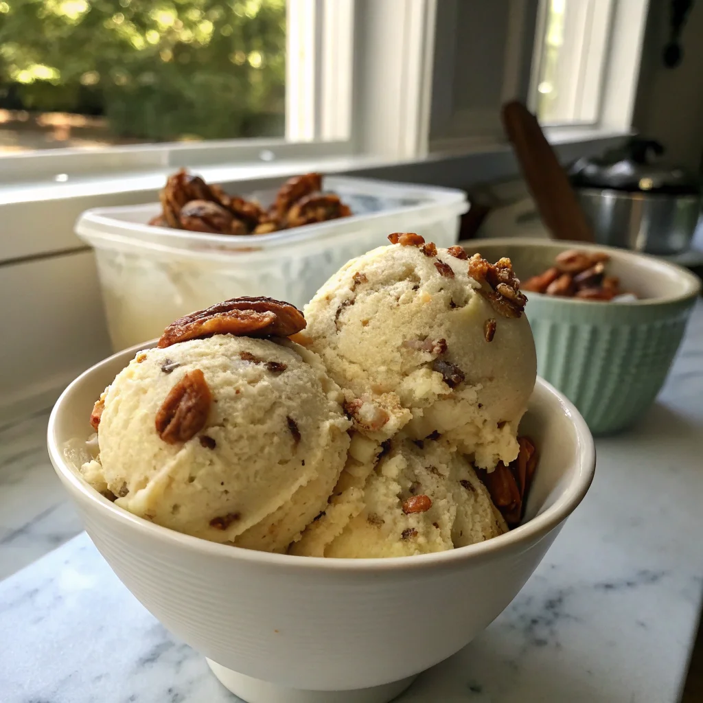 Bourbon Street Pecan Ice Cream