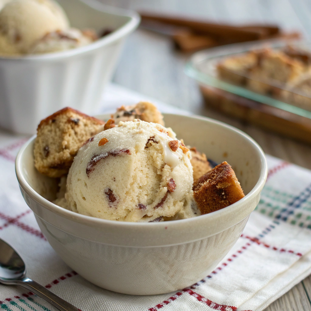 Bread Pudding Ice Cream