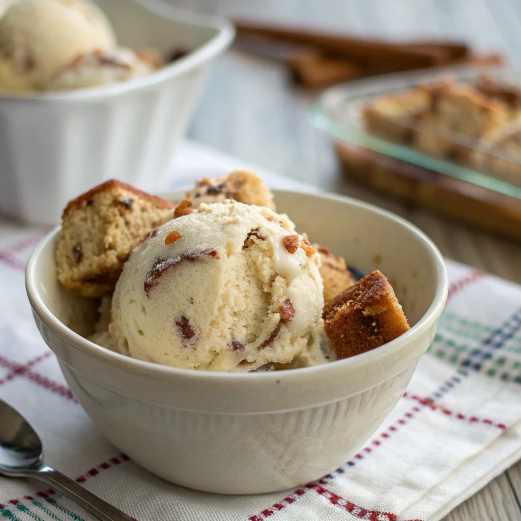 Bread Pudding Ice Cream