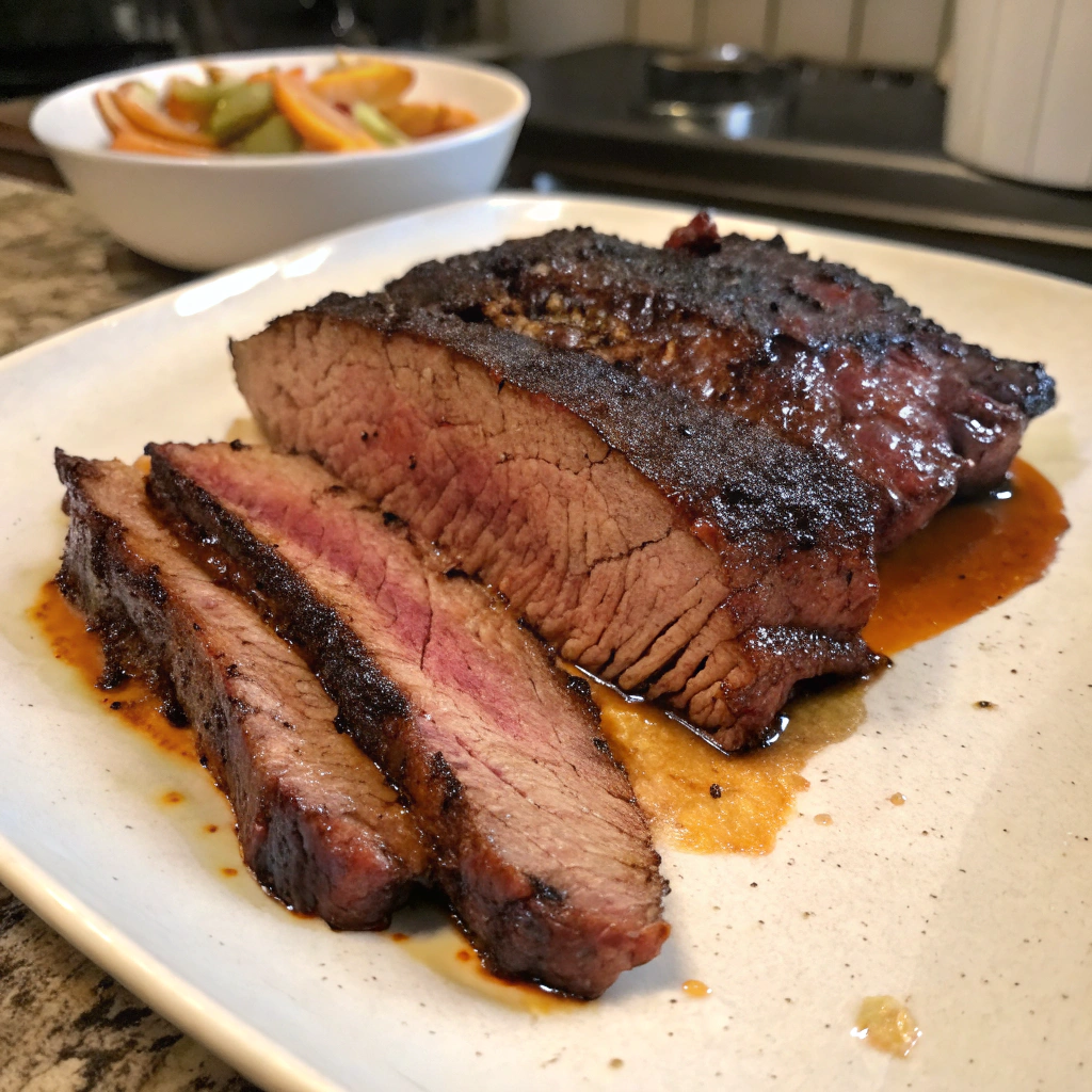 Brisket Smoked á la Oven