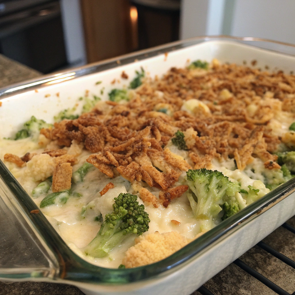 Broccoli-Cauliflower Casserole