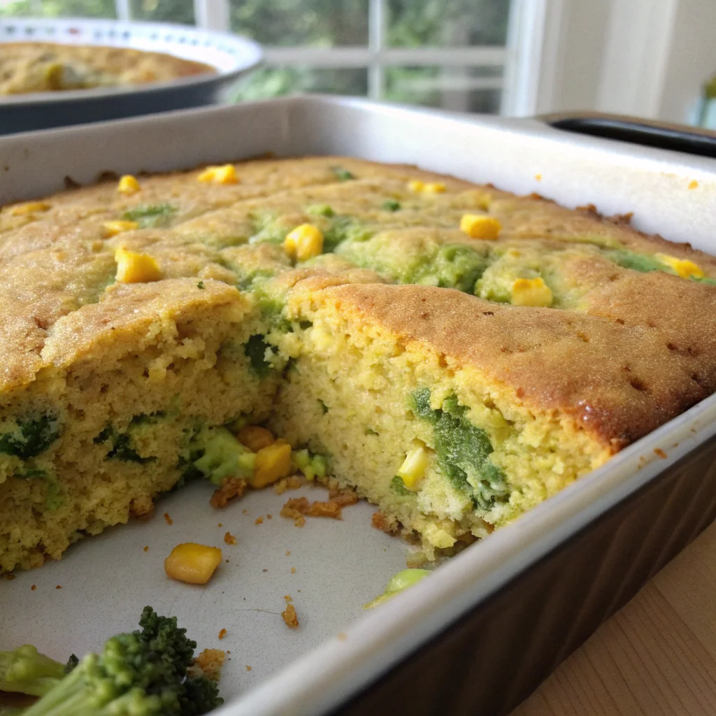 Broccoli Corn Cornbread