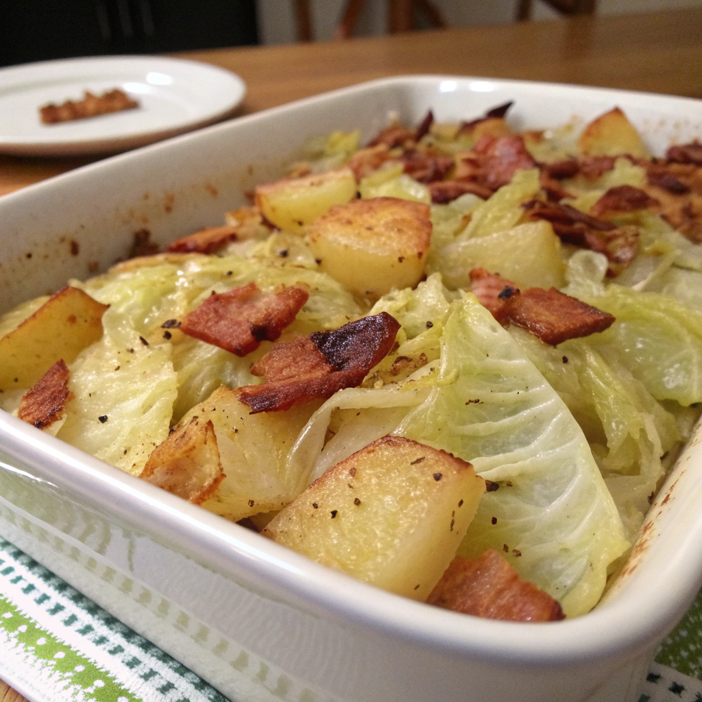 Cabbage and Potato Bake