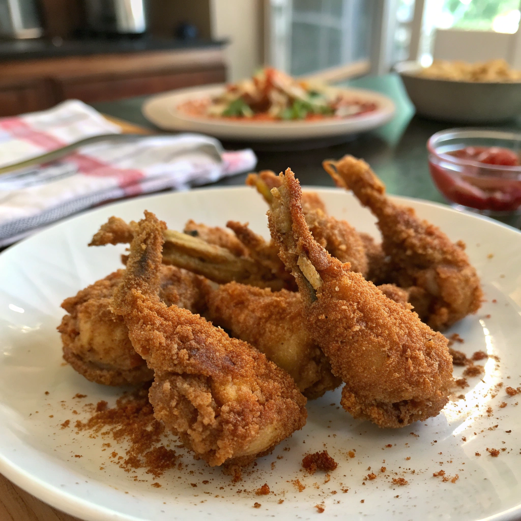 Cajun Fried Frog Legs
