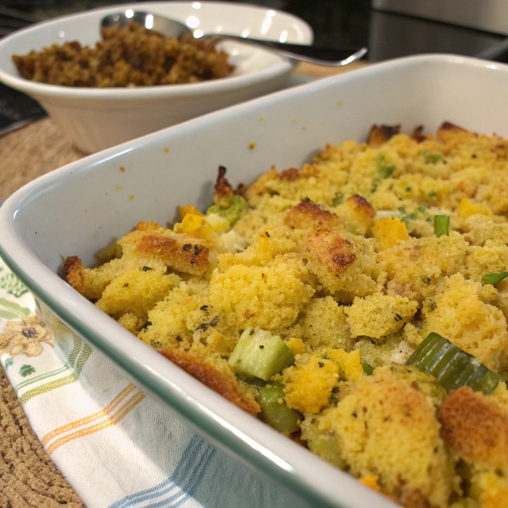 Cajun Squash Dressing