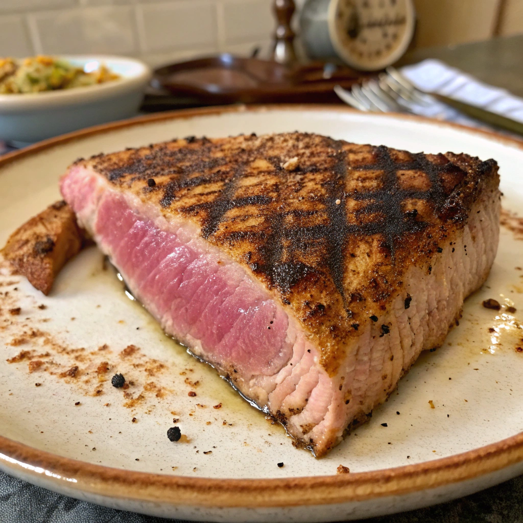 Cajun-style Grilled Yellowfin Tuna