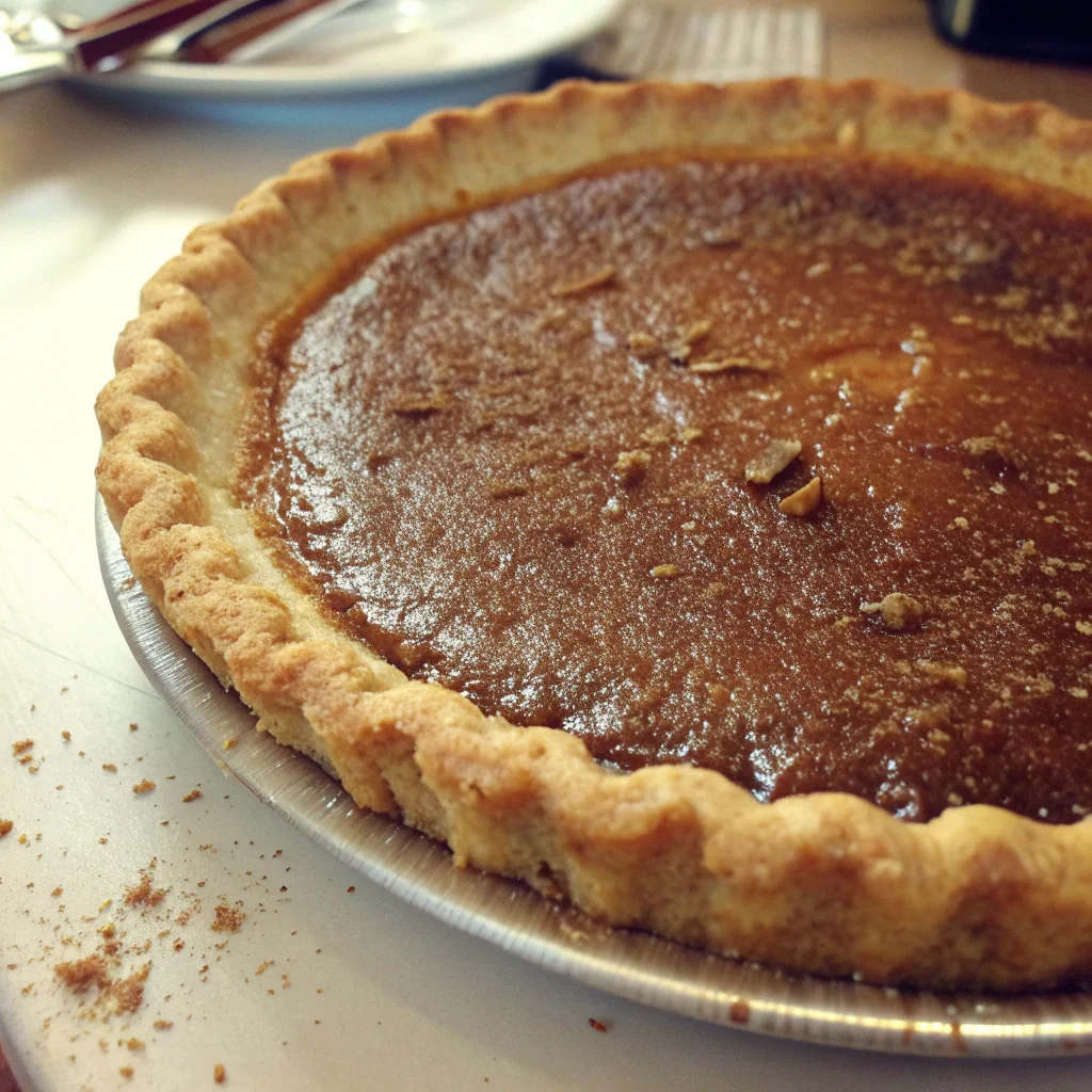 Cane Syrup Pie