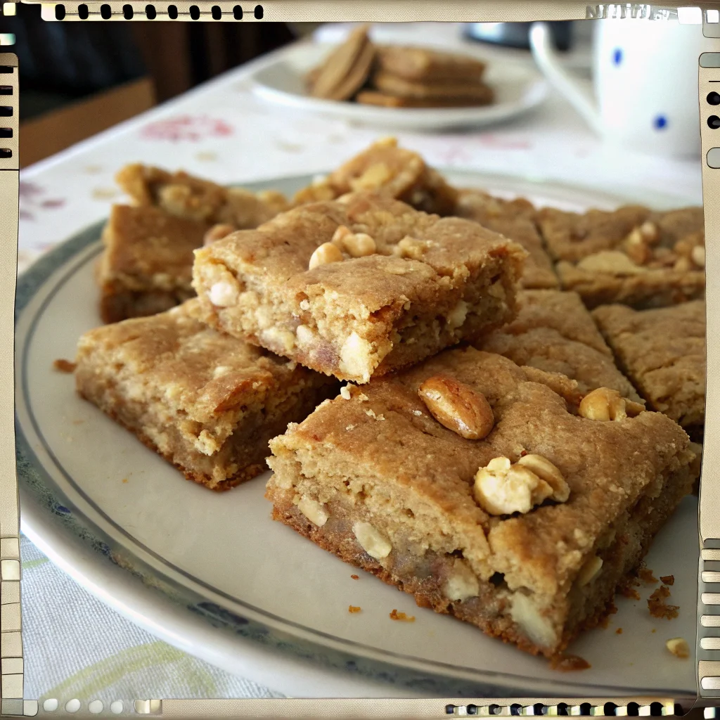 Chewy Walnut Squares