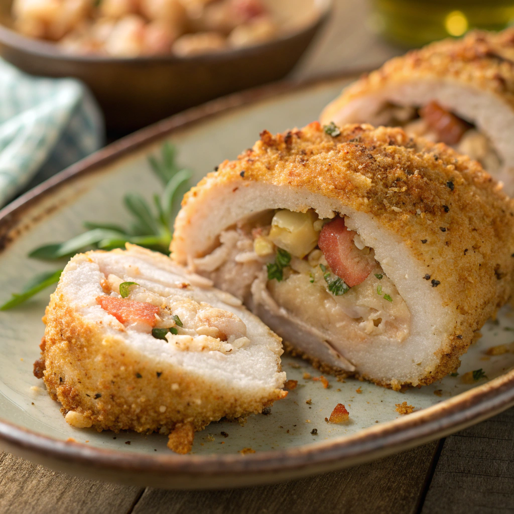 Chicken Breast w/Shrimp and Crab