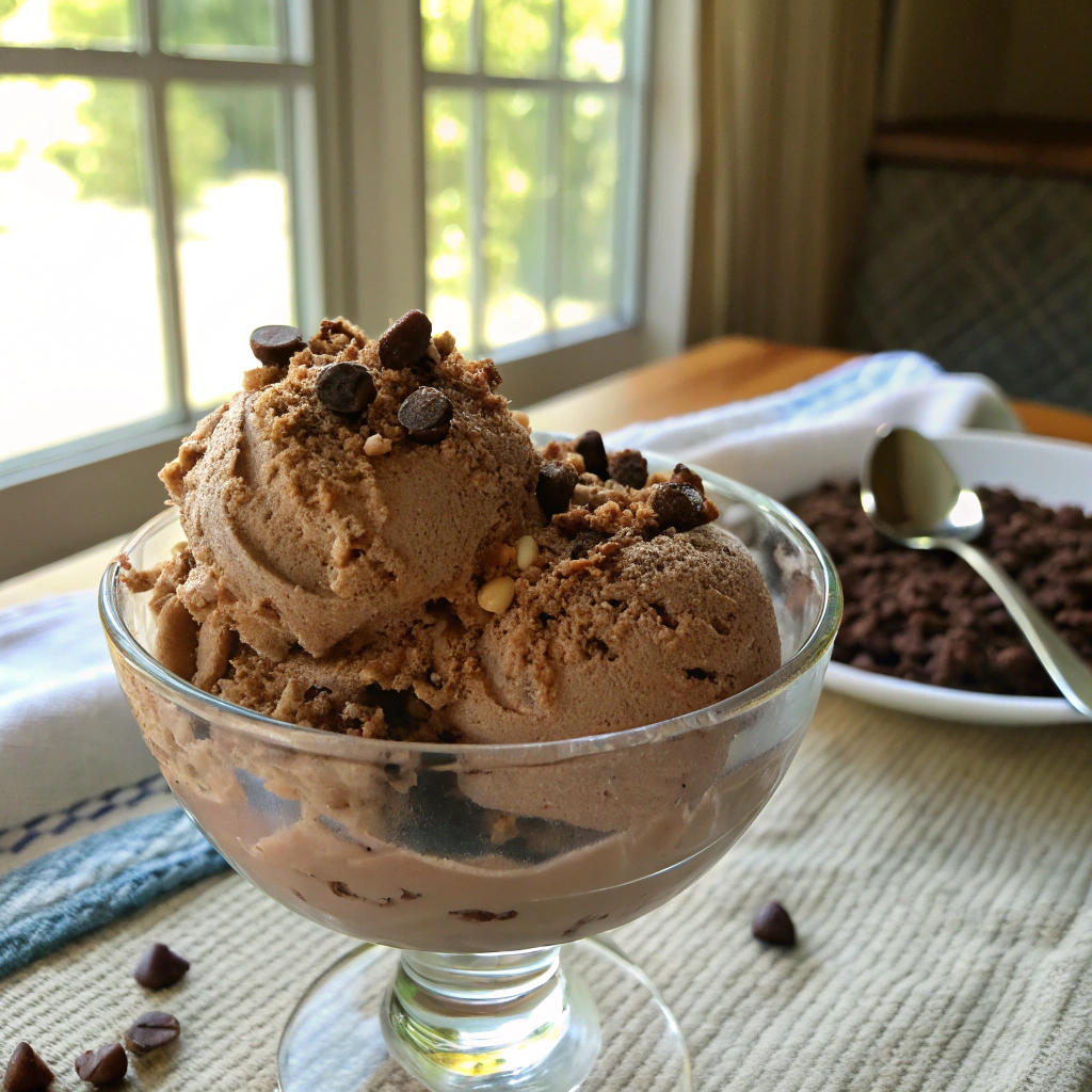 Chocolate Mousse Pie Ice Cream