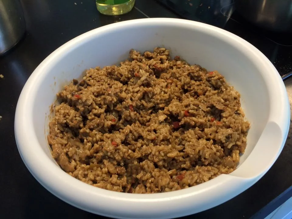 Chrissy's Vegetarian Rice Dressing