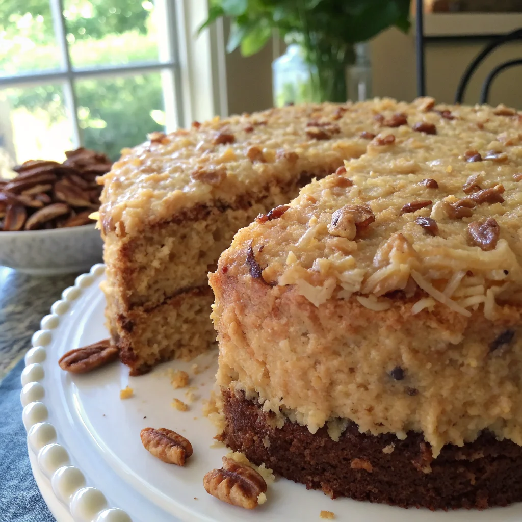 Coconut-Pecan Filling and Frosting