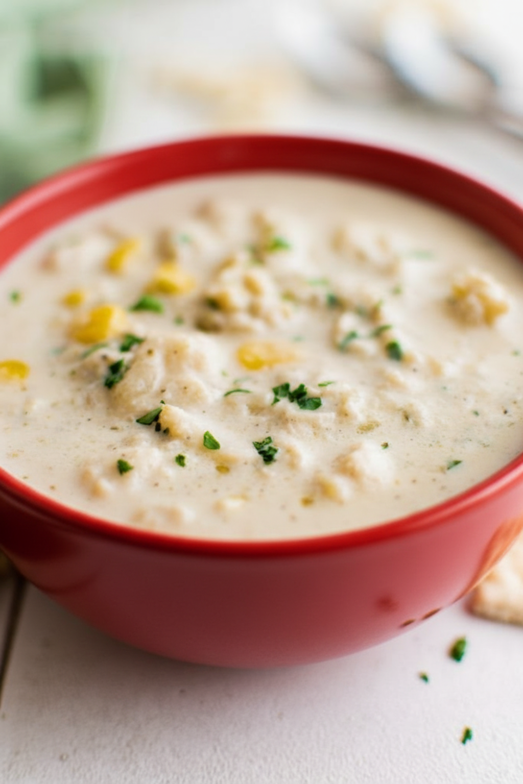Crab and Corn Bisque Chowder