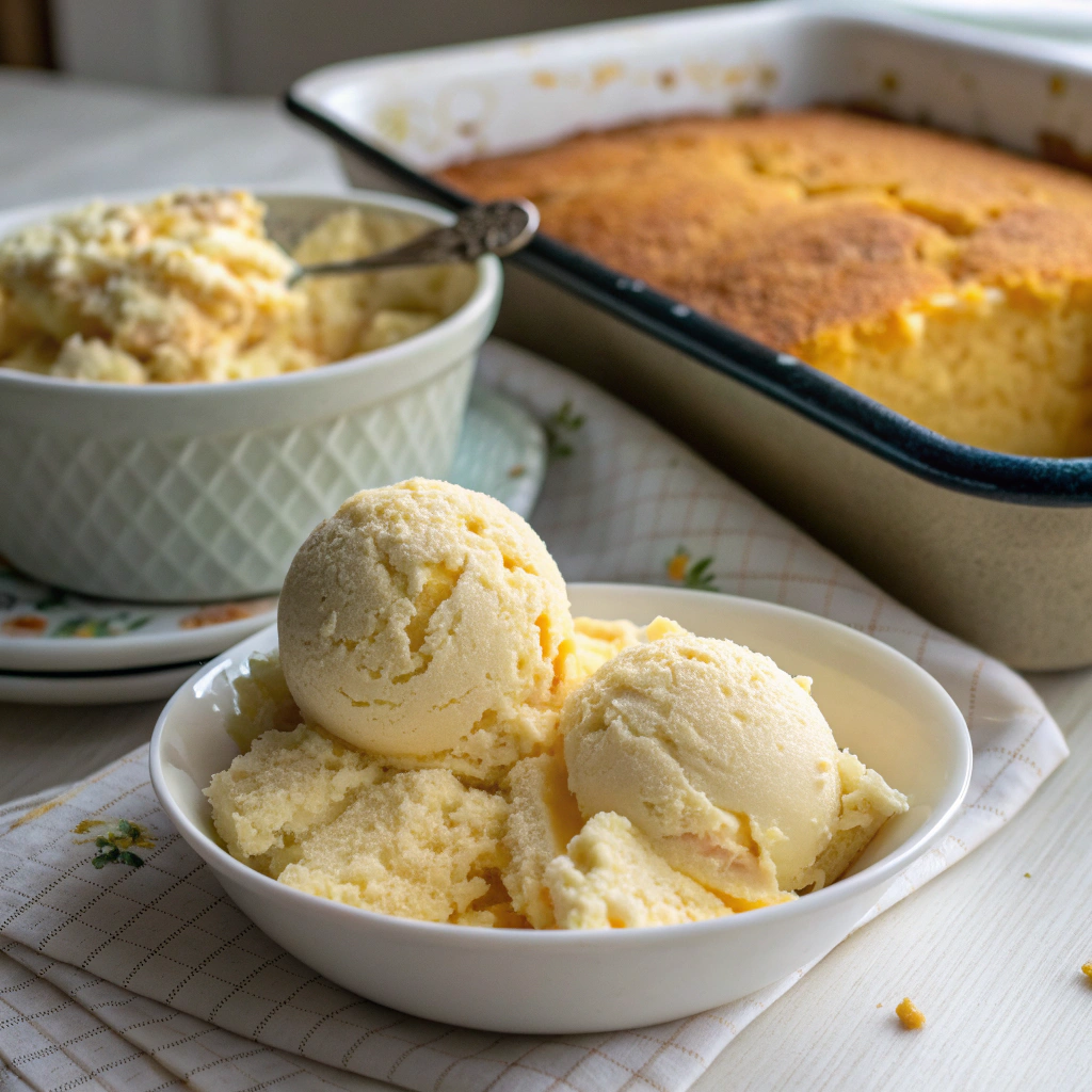 Cornbread Ice Cream