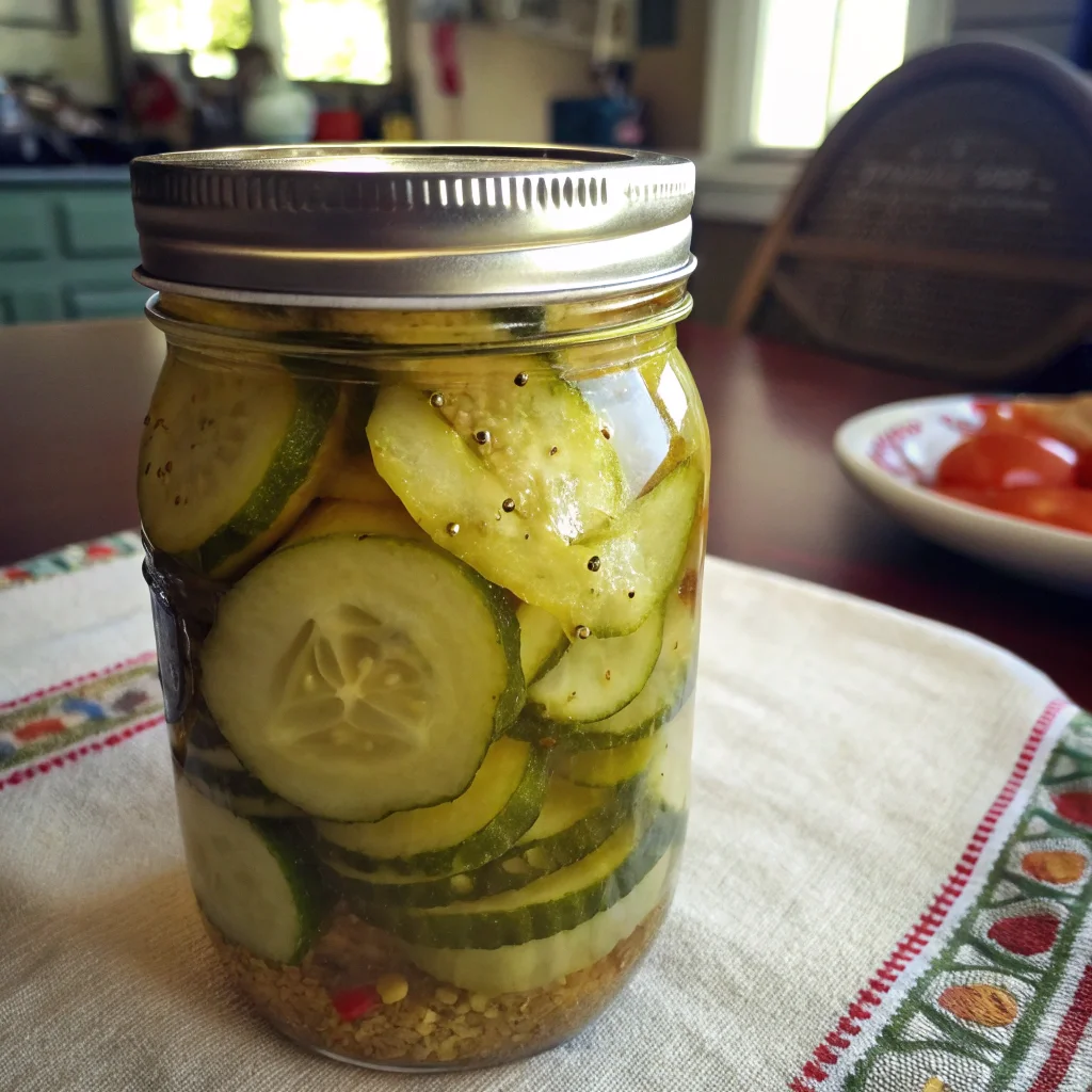 Easy Easy Pickled Cucumbers