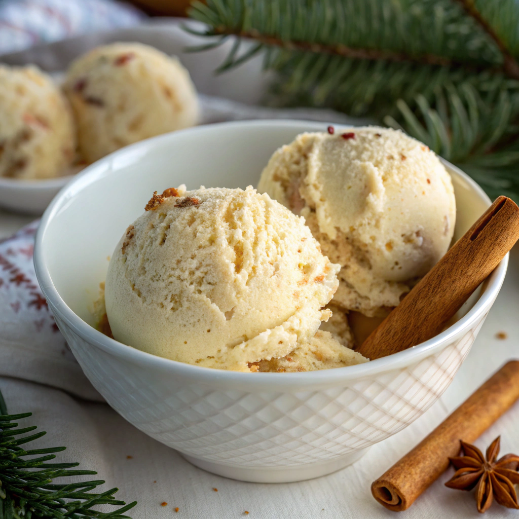 Eggnog Ice Cream