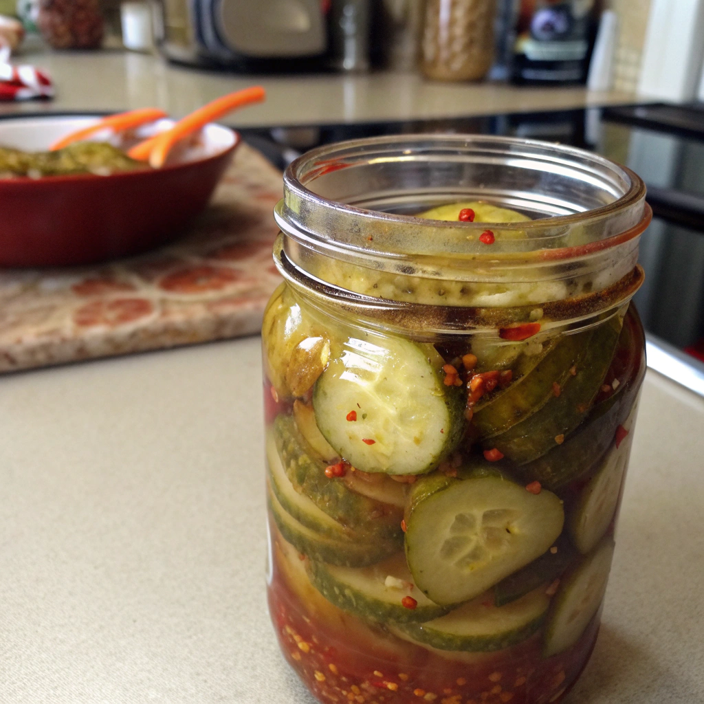 Fire and Ice Pickles