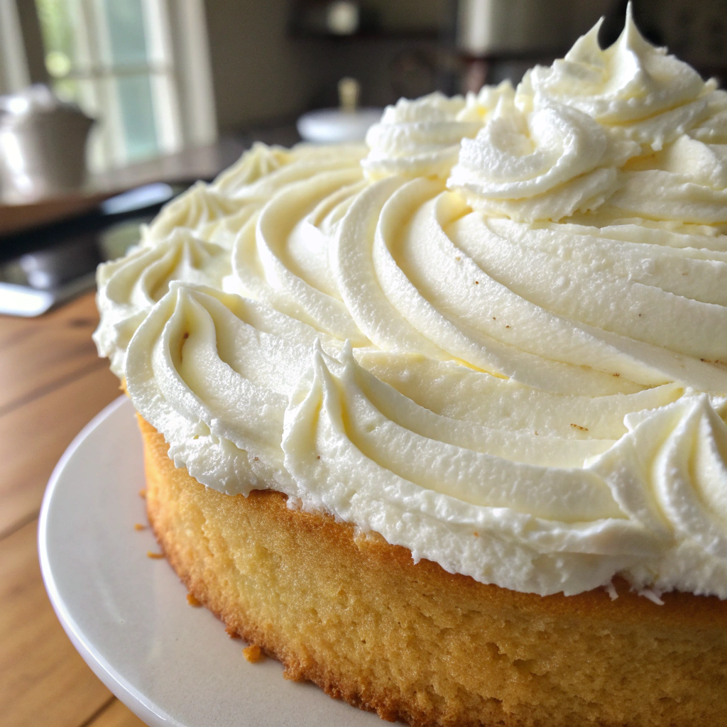 Fluffy White Frosting