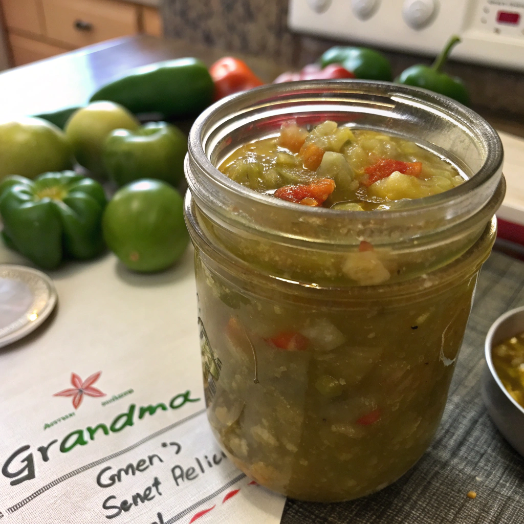 Chow Chow aux Tomates Vertes