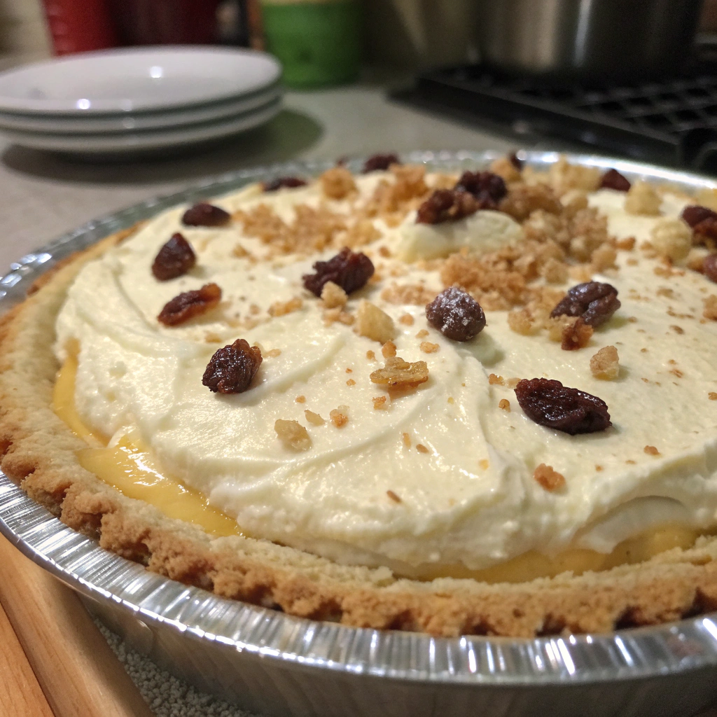 Holiday Eggnog Pie