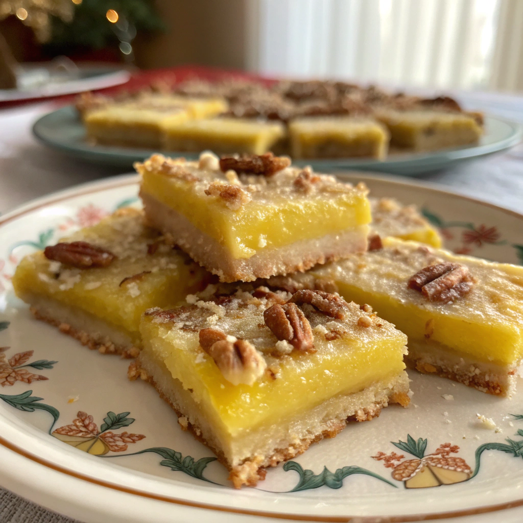 Holiday Lemon Bars