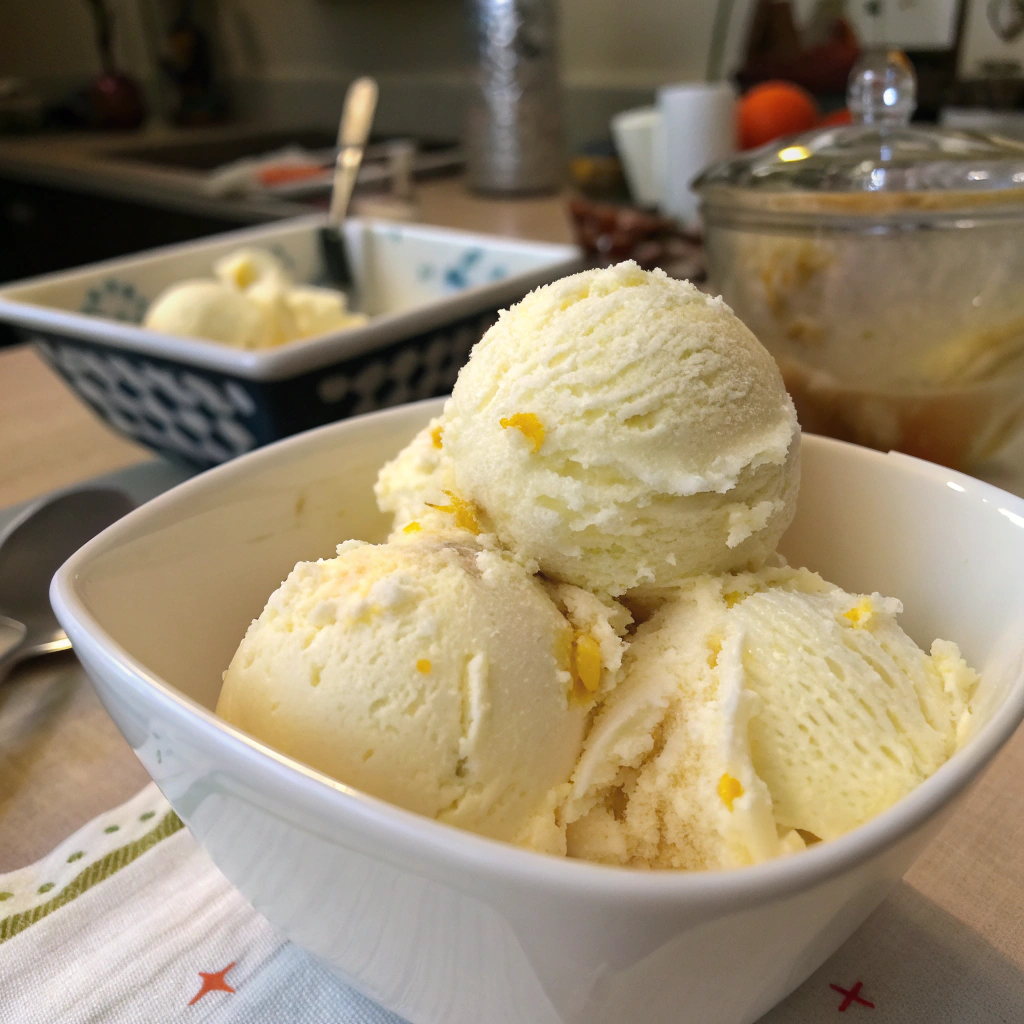 Lemon Pie Ice Cream