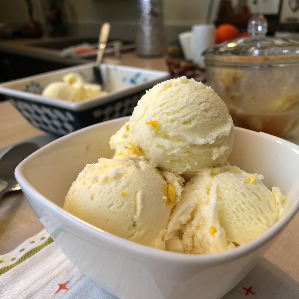 Lemon Pie Ice Cream