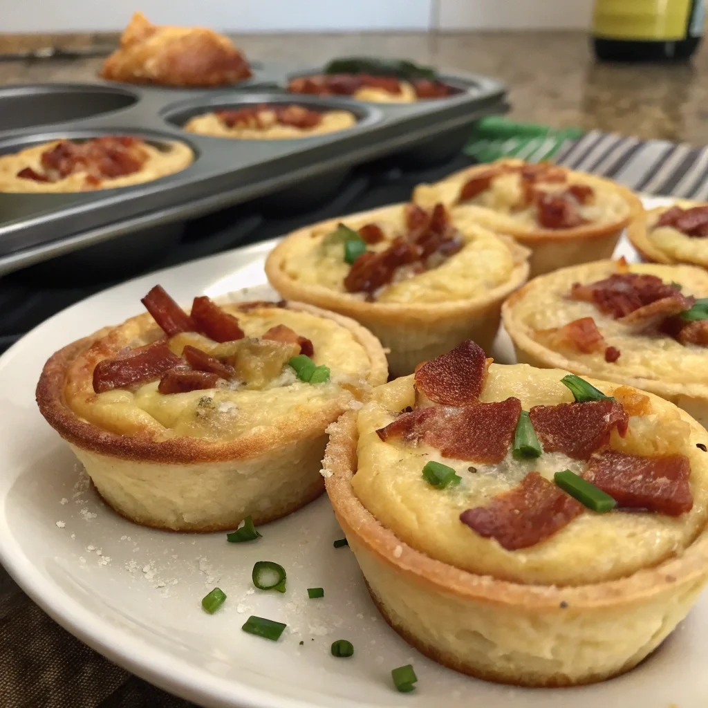 Mini Bacon Quiches