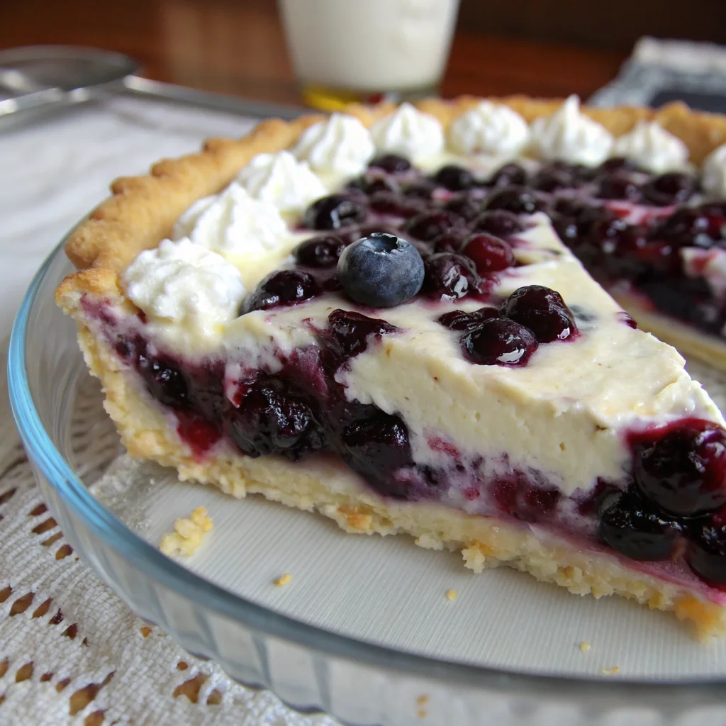 Mom's Blueberry Pie
